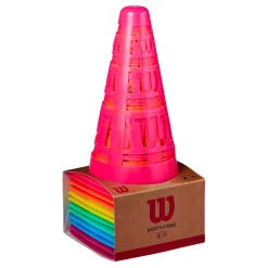 Best Sale Safe Cones Marking Cone 12 Pack - Multicoloured Coaching Equipment