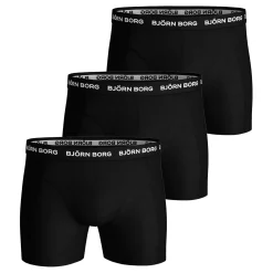 Best Sammy Boxer Shorts 3 Pack Men - Black, White Underwear