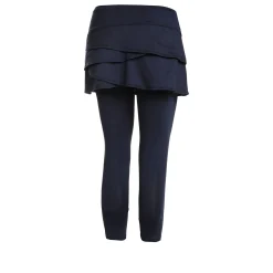 Fashion Scallop Scapri Women - Dark Blue Pants|Skirts