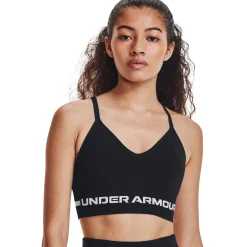 Discount Seamless Low Long Sports Bras Women - Black, Lightgrey Sports Bras|Underwear