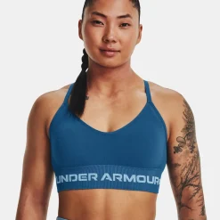Discount Seamless Low Long Sports Bras Women - Sports Bras