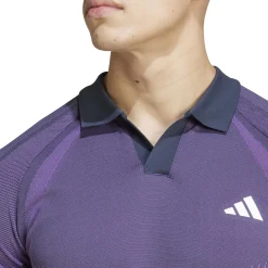 New Seamless Pro Polo Men - Violet, Berry Shirts