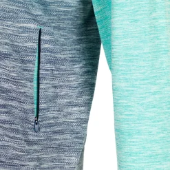 Best Sale Seamless Running Jacket Women - Petrol, Dark Blue Running Clothing