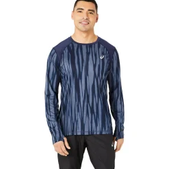 Discount Seamless Running Shirt Men - Dark Blue Running Clothing