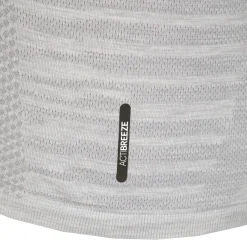 Fashion Seamless Running Shirt Women - White, Grey Running Clothing