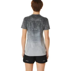 Fashion Seamless Running Shirt Women - White, Grey Running Clothing