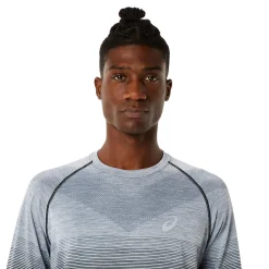 Flash Sale Seamless Running Top Men - Black, Grey Running Clothing