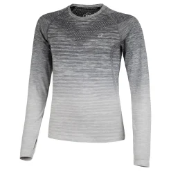 Sale Seamless Running Top Women - White, Grey Running Clothing