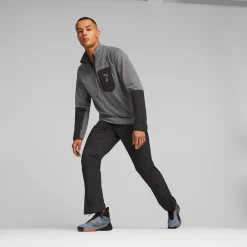 Shop Seasons Raincell Half-Zip Running Top Men - Grey, Black Running Clothing