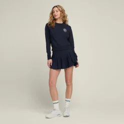 Cheap Sideline Crew Sweatshirt Women - Dark Blue Hoodies & Sweaters