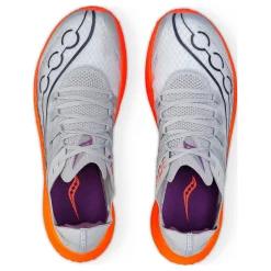 Best Sale Sinister Competition Running Shoe Women - Lightgrey, Orange Running Shoes