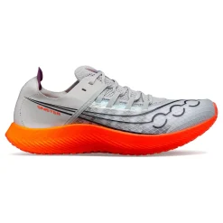 Cheap Sinister Competition Running Shoe Men - White, Orange Running Shoes