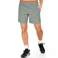Cheap Slam Shorts Men - Sage, Red Shorts