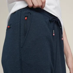 Cheap Slim Jogger Training Pants Women - Dark Blue Pants