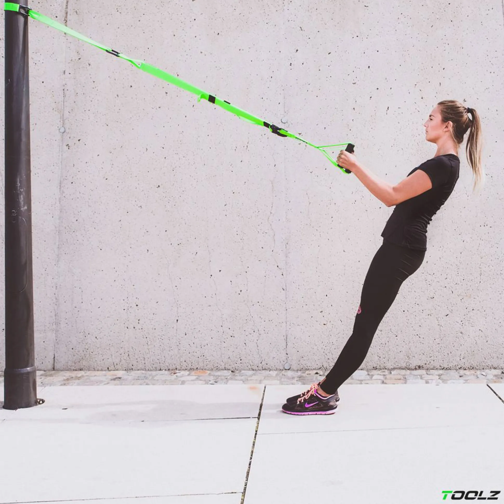 Fashion Sling Trainer Training Device - Green, Black Accessories