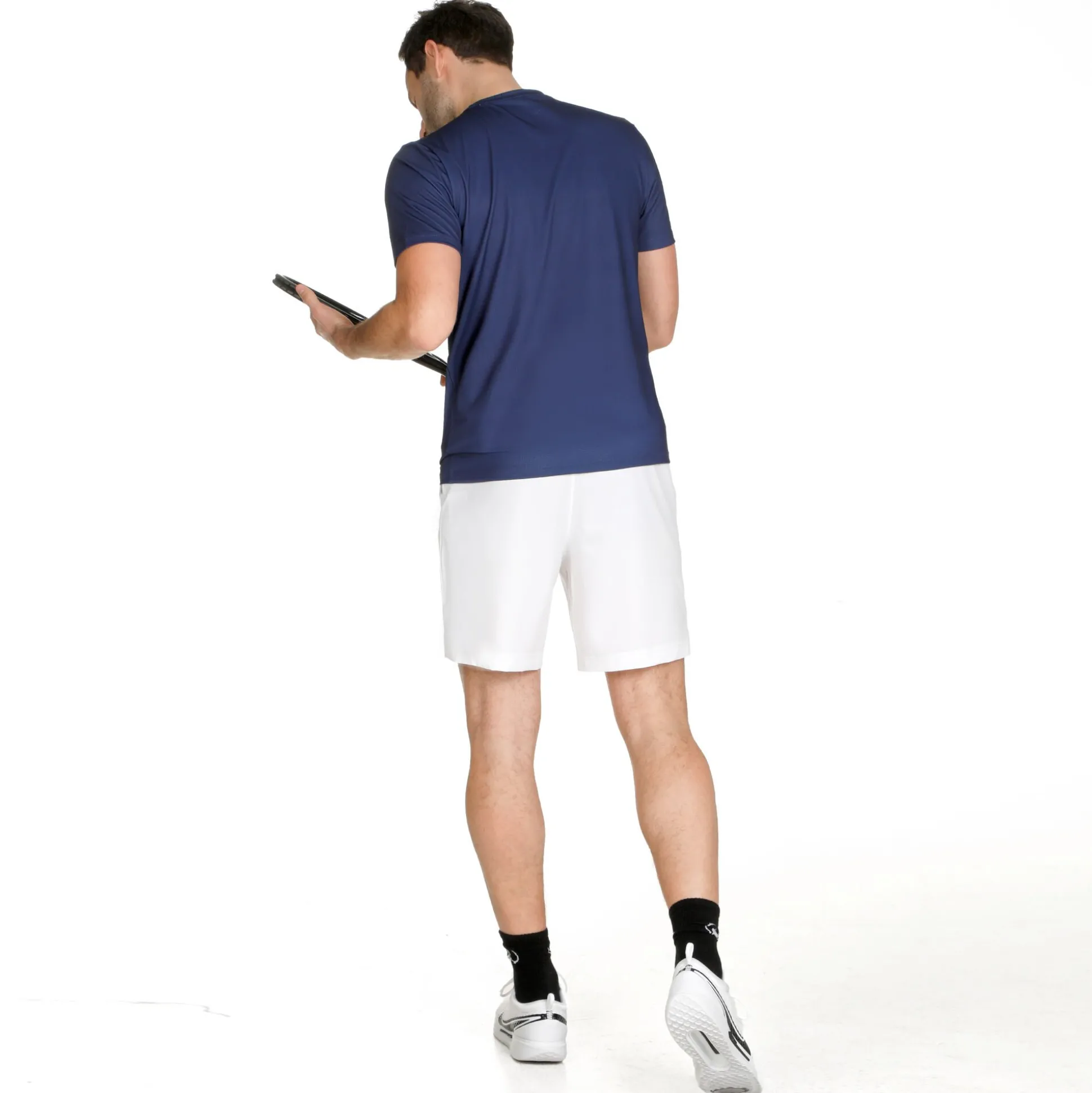 Best Smash 2.0 Shorts Men - White, Dark Blue Shorts