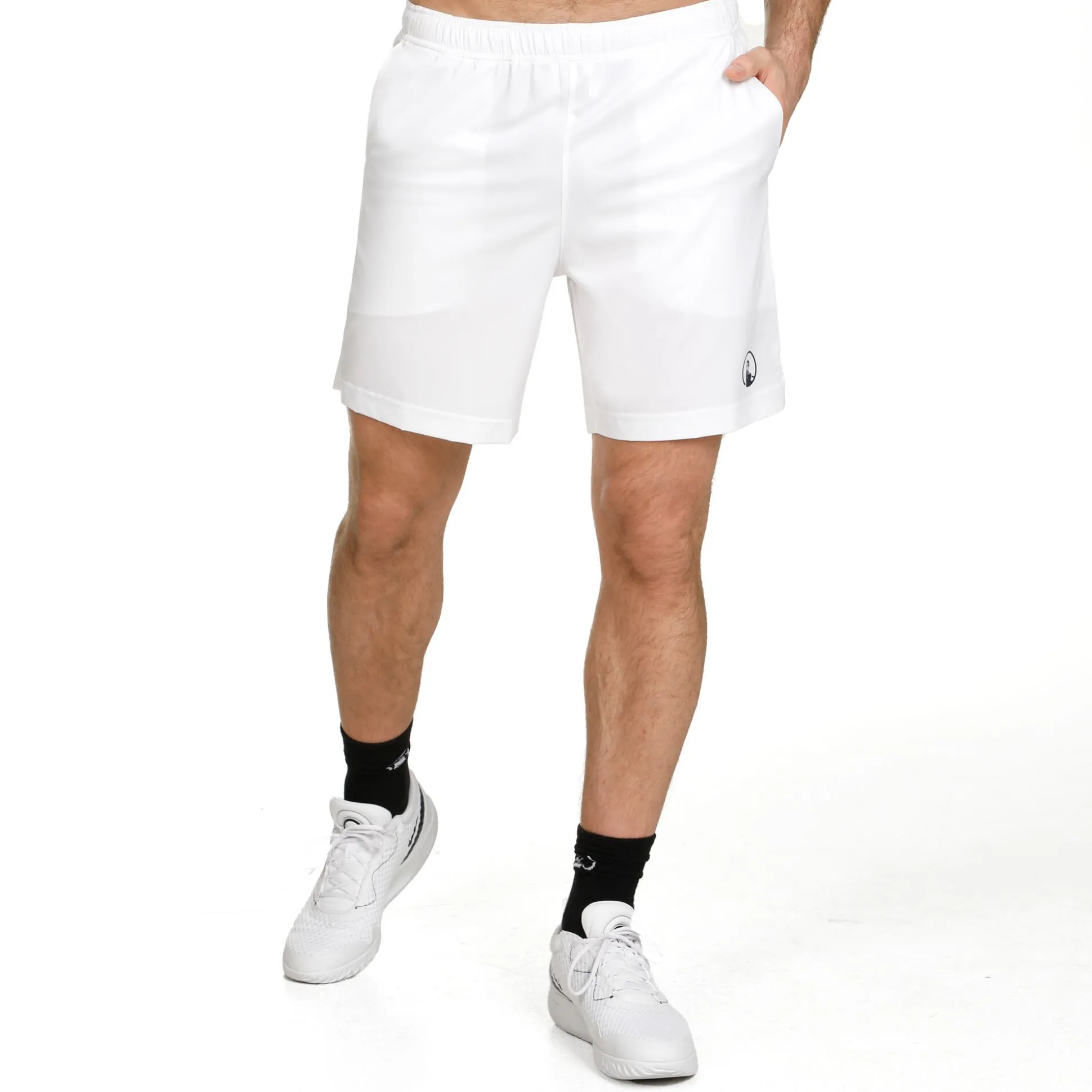 Best Smash 2.0 Shorts Men - White, Dark Blue Shorts