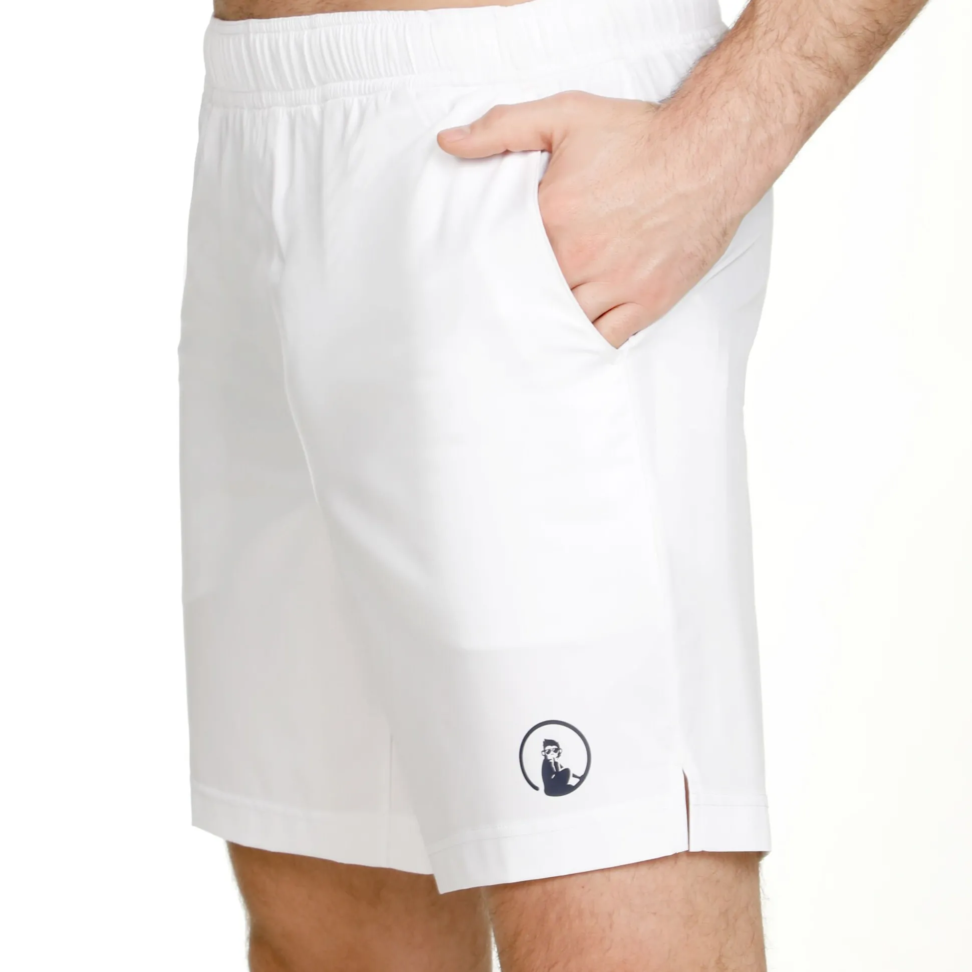 Best Smash 2.0 Shorts Men - White, Dark Blue Shorts