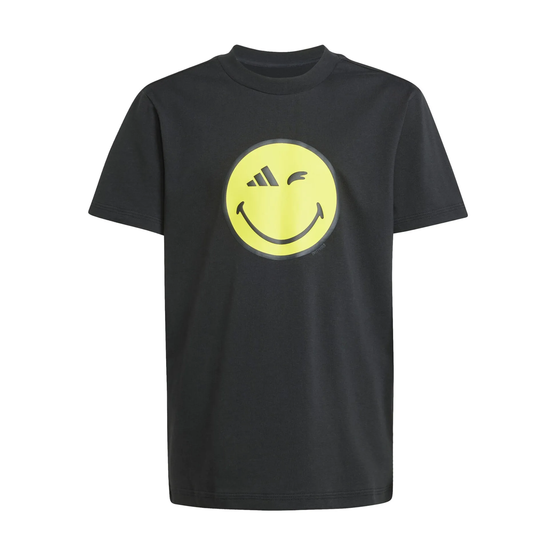 Fashion Smileyworld Graphic T-Shirt Kids - Black, Yellow Shirts