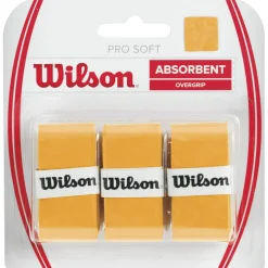 Sale Soft Overgrip 3 Pack - Gold Grips