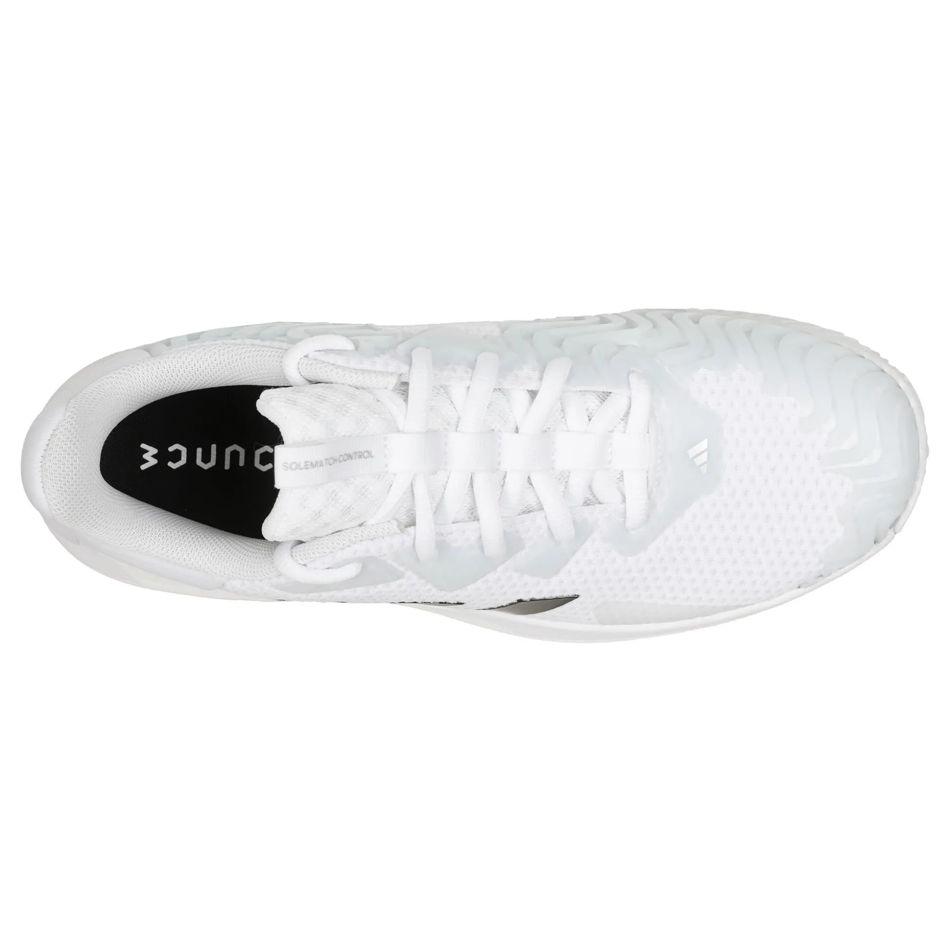 Flash Sale Sole Match Control Clay Court Shoe Men - White, Black Clay Court Shoes