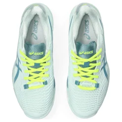 Hot Solution Speed FF 2 Clay Court Shoe Women - Mint, Petrol Clay Court Shoes