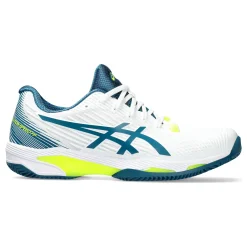 New Solution Speed FF 2 Clay Court Shoe Men - White, Petrol Clay Court Shoes