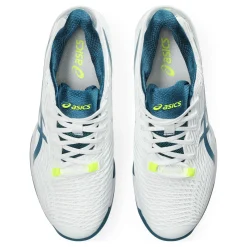 New Solution Speed FF 2 Clay Court Shoe Men - White, Petrol Clay Court Shoes