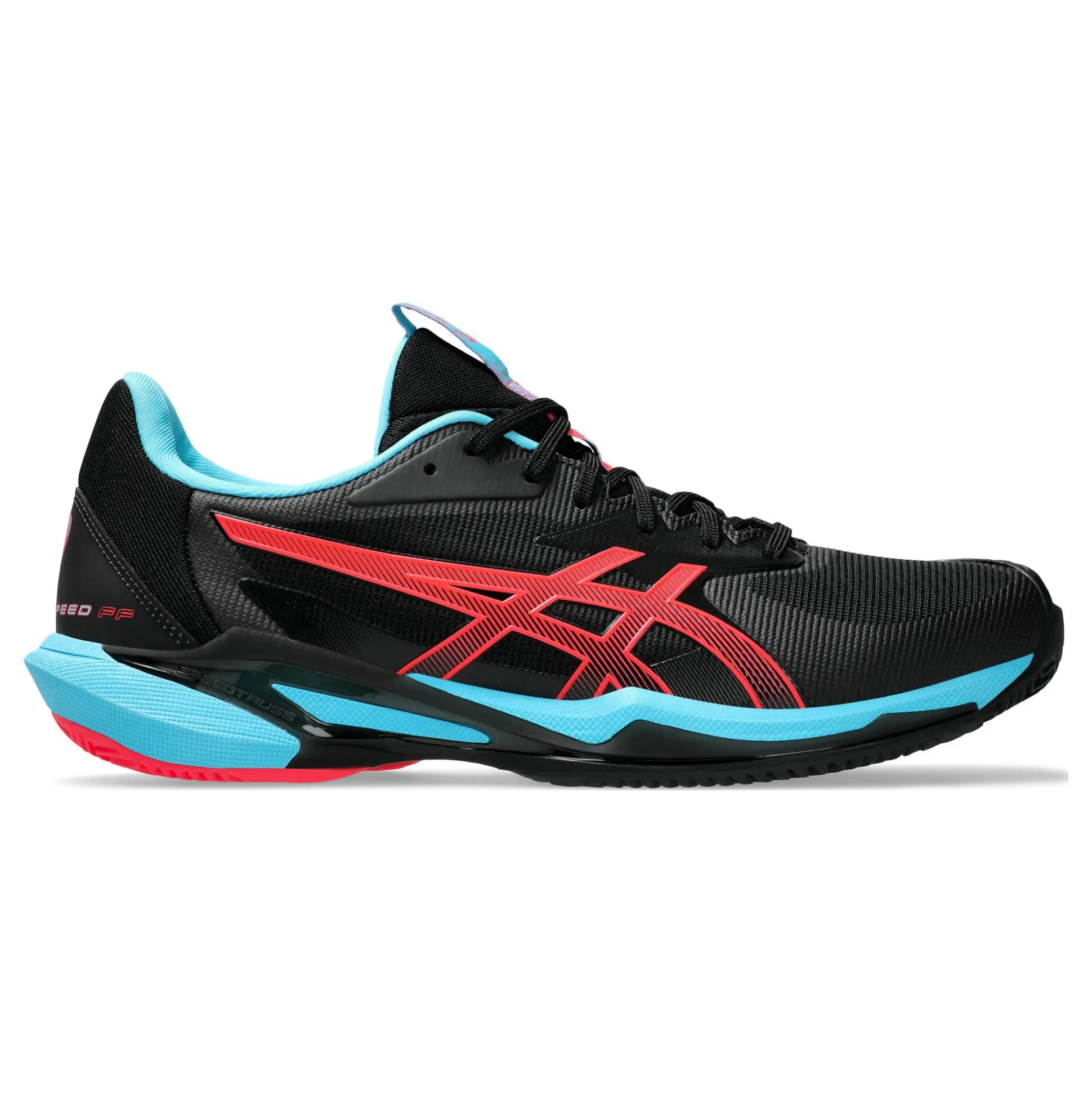 Fashion Solution Speed FF 3 Clay Court Shoe Men - Black, Red Clay Court Shoes