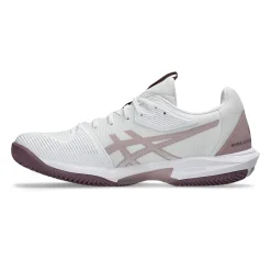 Clearance Solution Speed FF 3 Clay Court Shoe Women - White, Brown Clay Court Shoes