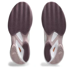 Clearance Solution Speed FF 3 Clay Court Shoe Women - White, Brown Clay Court Shoes