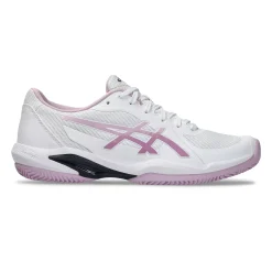 Online Solution Swift FF 2 Clay Court Shoe Women - White, Antique Pink Clay Court Shoes