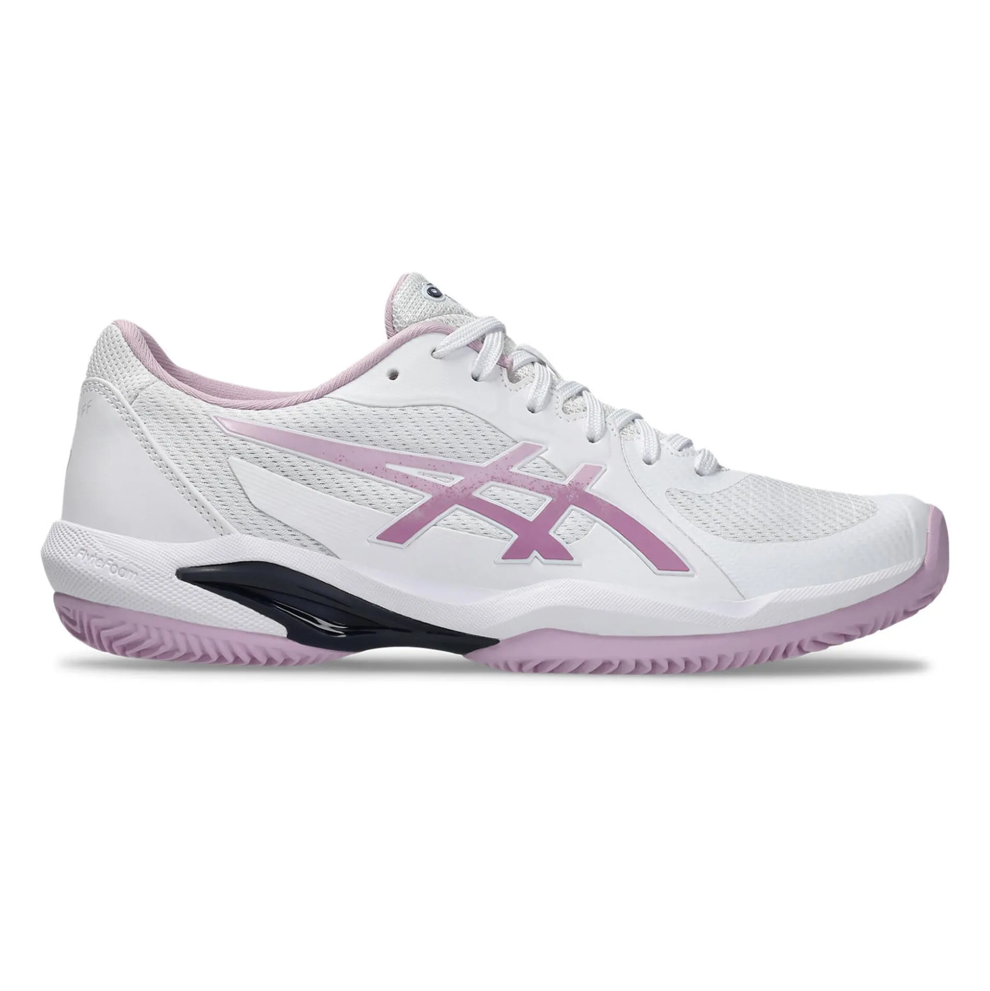 Online Solution Swift FF 2 Clay Court Shoe Women - White, Antique Pink Clay Court Shoes
