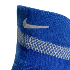 Outlet Spark Cushioned No-Show Running Socks - Blue, Grey Running Clothing