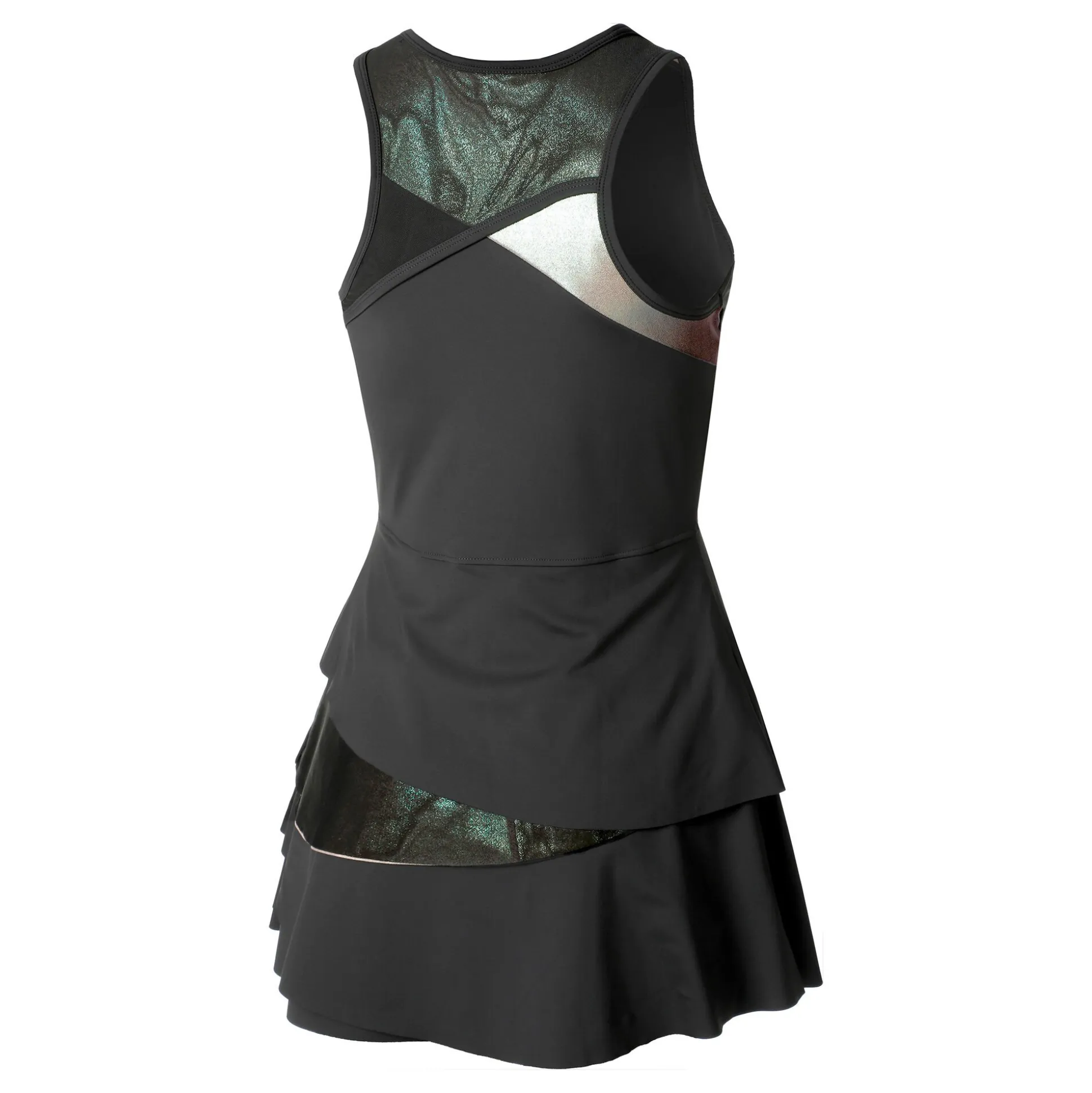 Clearance Sparkle Cross Flounce Dress Women - Dresses