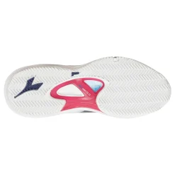 Sale Speed Blushield Fly 4+ Clay Court Shoe Women - White, Pink Clay Court Shoes
