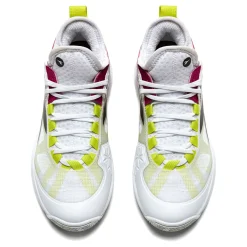Outlet Speed Blushield Fly 4+ Clay Court Shoe Women - White, Neon Yellow Clay Court Shoes