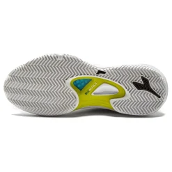 Outlet Speed Blushield Fly 4+ Clay Court Shoe Women - White, Neon Yellow Clay Court Shoes
