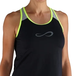 Clearance Speed II Tank Top Women - Black, Yellow Tops