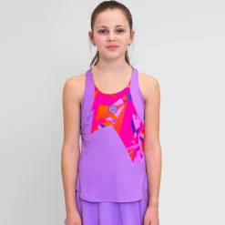 Clearance Spike Tank Top Girls - Violet, Pink Tops
