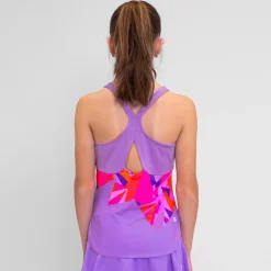 Clearance Spike Tank Top Girls - Violet, Pink Tops