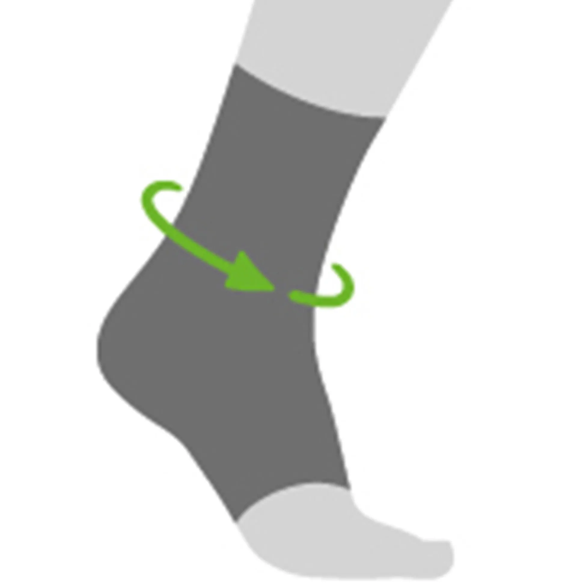 Discount Sports Ankle Support Dynamic Ankle Brace - Black Compression|Accessories