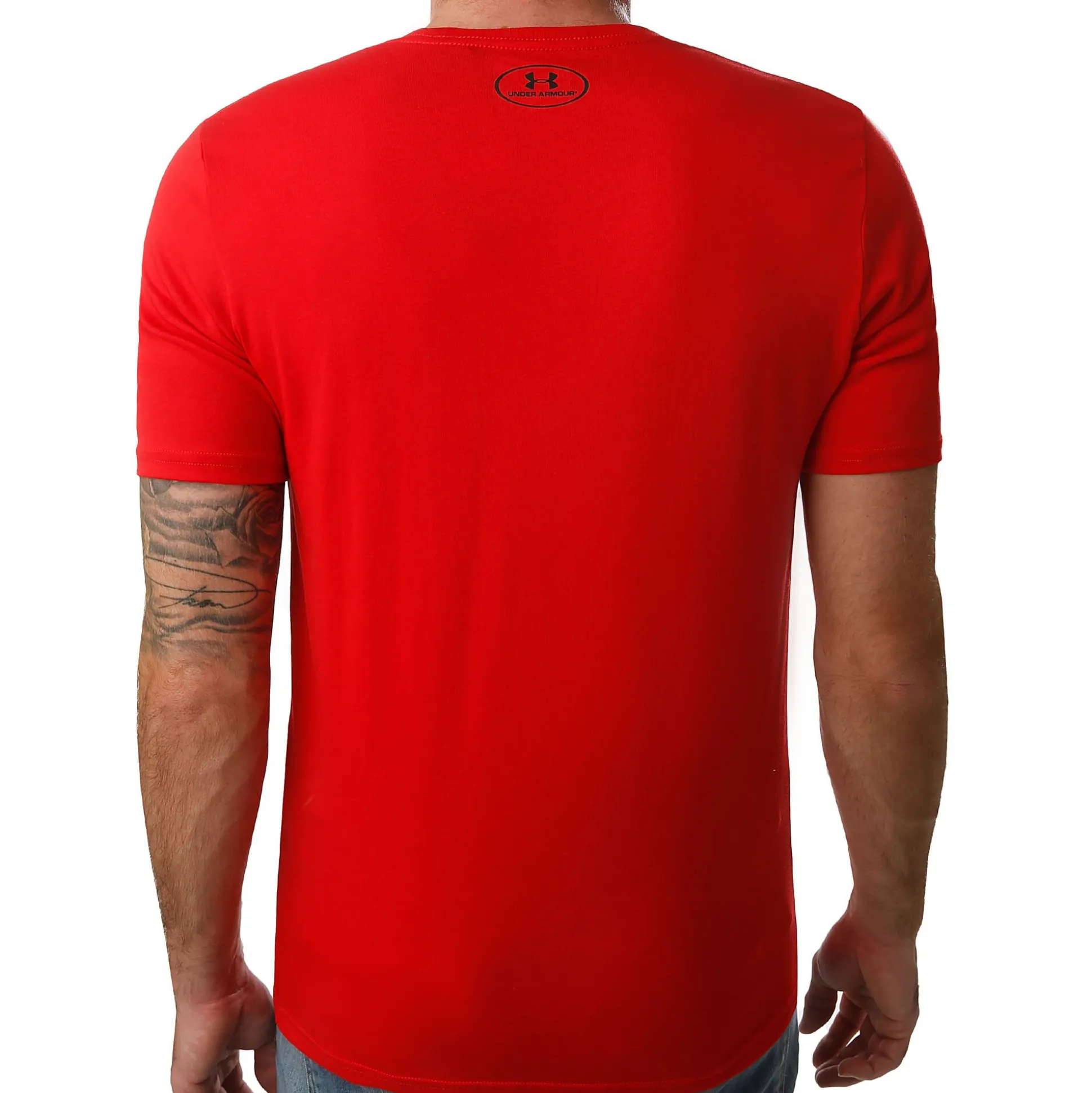 Clearance Sportstyle Left Chest T-Shirt Men - Red, Black Shirts