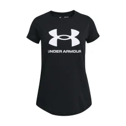 Sale Sportstyle Logo T-Shirt Girls - Black, White Shirts