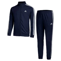 Discount Sportswear Basic 3-Stripes Tricot Tracksuit Men - Dark Blue, White Tracksuits