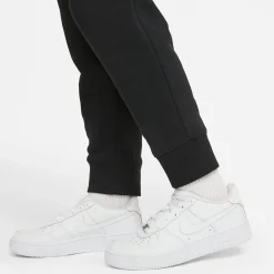Sale Sportswear Club Fleece Training Pants Girls - Black, White Pants