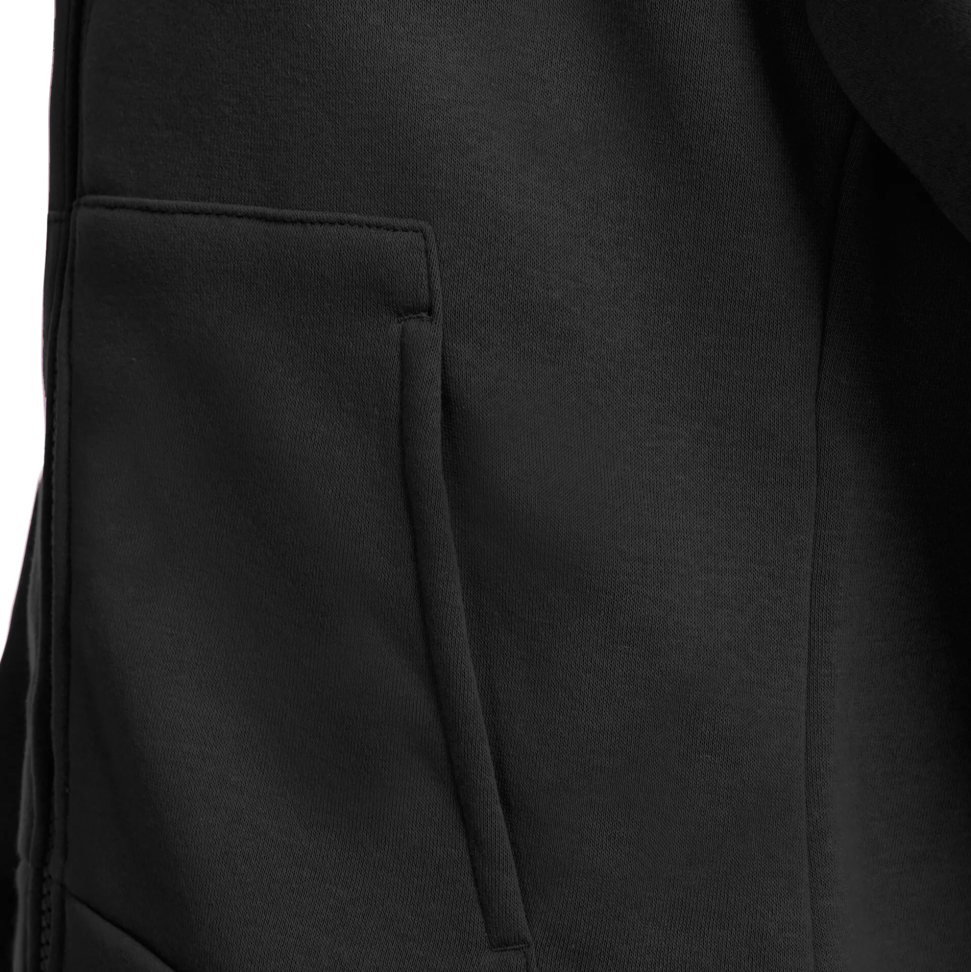 Clearance Sportswear Club Fleece Zip Hoodie Girls - Black, White Jackets