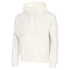 Outlet Sportswear Club Full Zip Hoodie Men - Cream, White Hoodies & Sweaters|Jackets