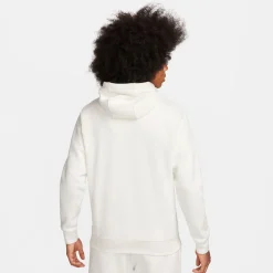 Outlet Sportswear Club Full Zip Hoodie Men - Cream, White Hoodies & Sweaters|Jackets