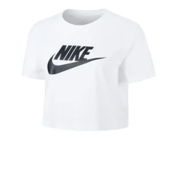 Best Sale Sportswear Essential Crop T-Shirt Women - White, Black Shirts